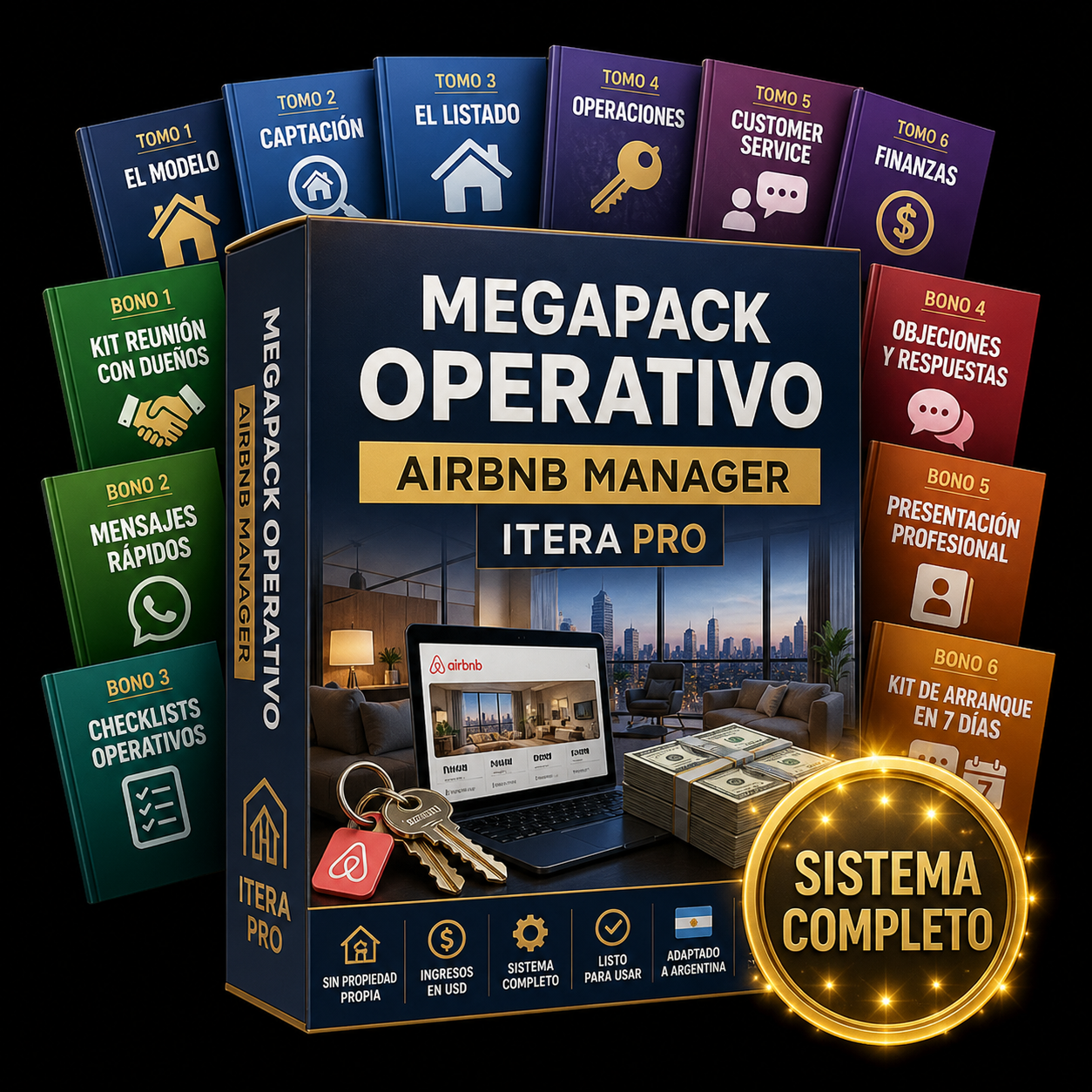 Megapack Operativo Airbnb Manager + Airbnb Agency Autopilot