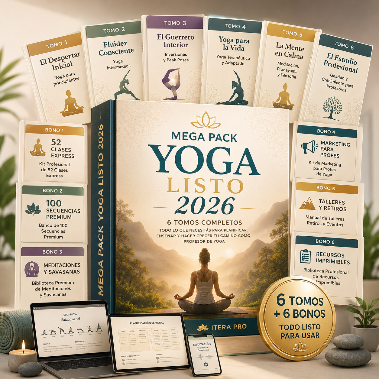 Megapack Yoga Listo 2026