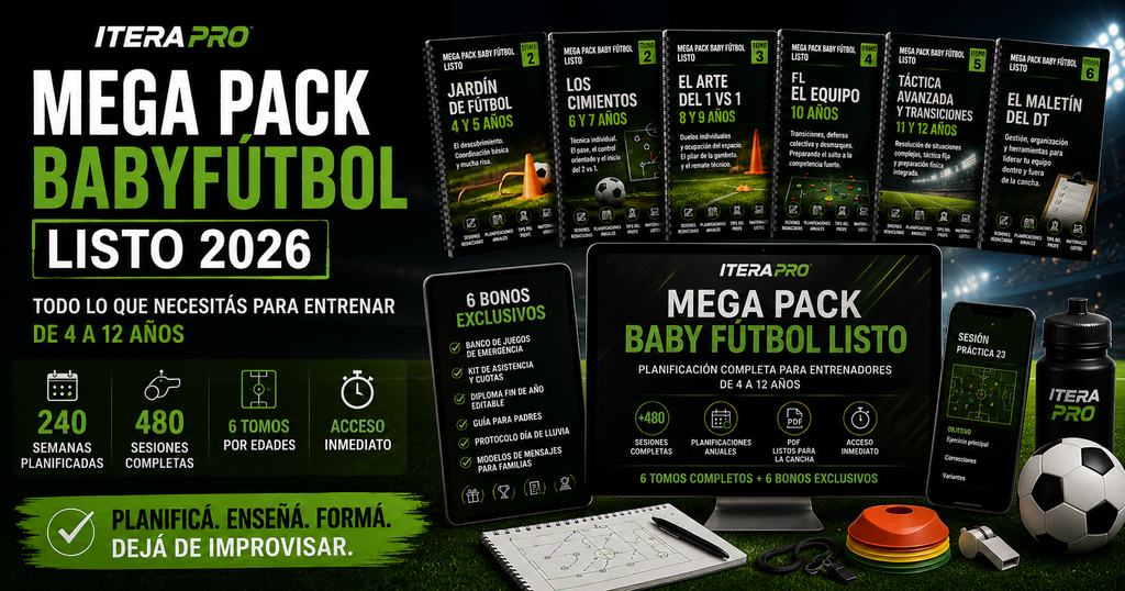 Mega Pack BabyFútbol Listo 2026